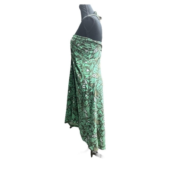 Patagonia Green Halter Neck Dress Size Medium - Picture 4 of 10